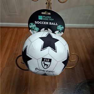 - Brand New Soccer Ball Dog Toy With Squeaker.